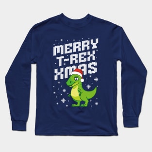 Merry Trexmas Long Sleeve T-Shirt